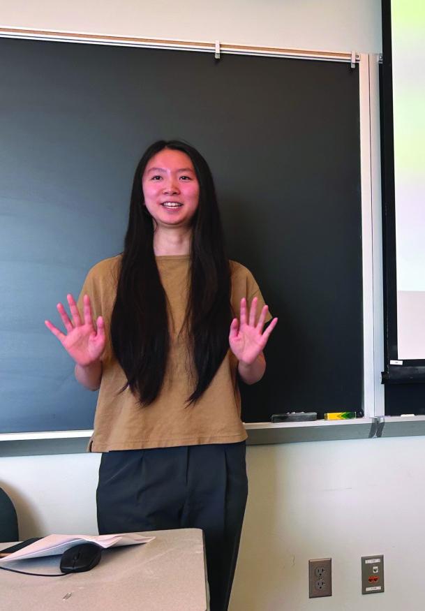 Qiongyi Jasmine Feng'23 delved into the literary works of Leo Tolstoy and Kat...